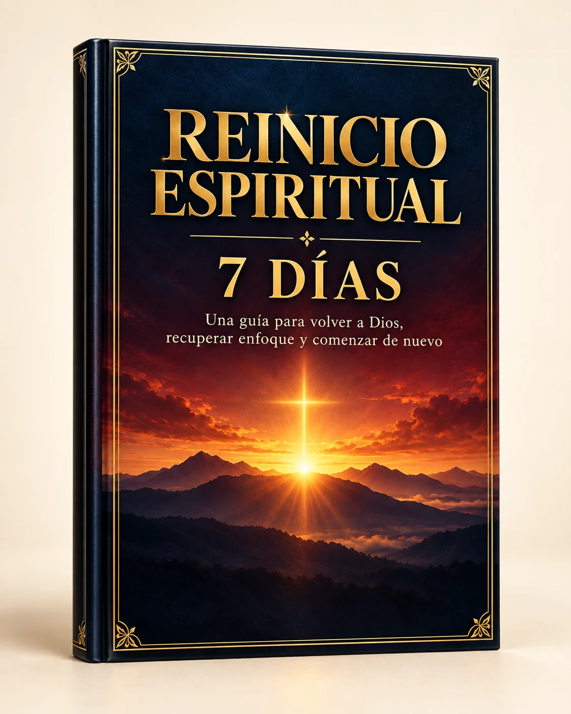 Mockup de Reinicio Espiritual en 7 Días