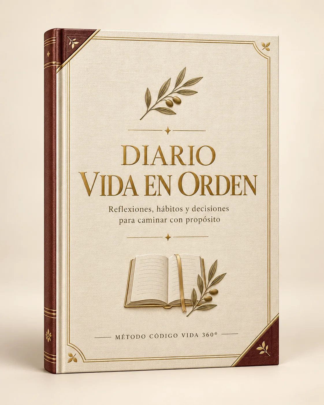 Mockup de Diario Código Vida 360®